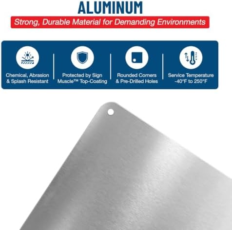 ComplianceSigns.com Arizona Thank You For Not Smoking. Smoke-Free Az Sign, 10x7 inch Aluminum for No Smoking - Image 3