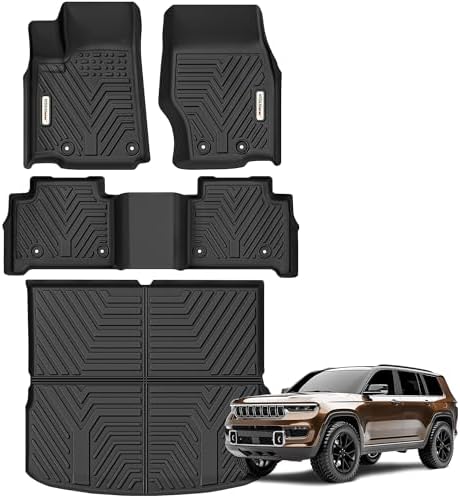 YITAMOTOR Floor Mats for Jeep Grand Cherokee 2022-2025 2026 5 Seat Car Mats by YITAMOTOR