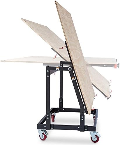 Rockler Material Mate Panel Cart & Mobile Shop Stand with 4" Casters - Image 2