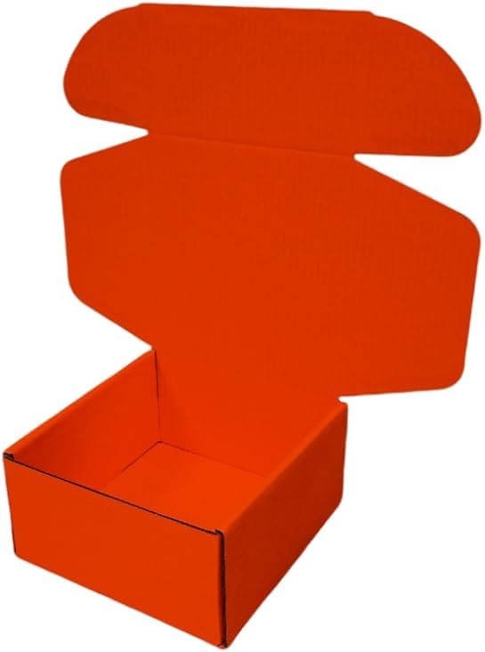 10 Pcs 9.8 x 9.8 x 4 inches Large Size Corrugated Cardboard Gift Boxes - Image 5