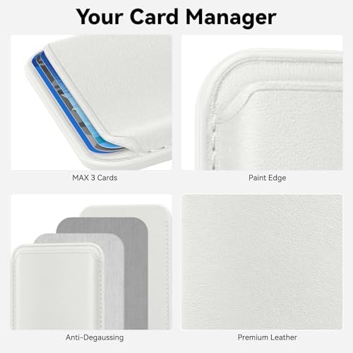 Magnetic Wallet Cell Phone Card Holder for Phone Case with Mag-Safe - Image 3