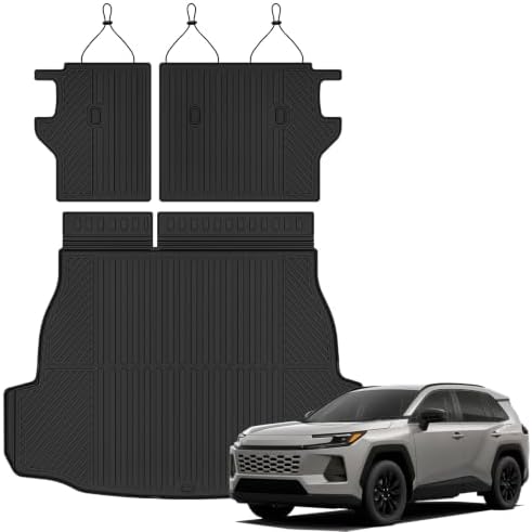 AUXKO All Weather Cargo Mat Backrest Mat for Toyota RAV4 Hybrid 2026 by AUXKO