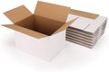 Hoikwo 15 Packs 12x9x8 Large Thin White Shipping Boxes by Hoikwo
