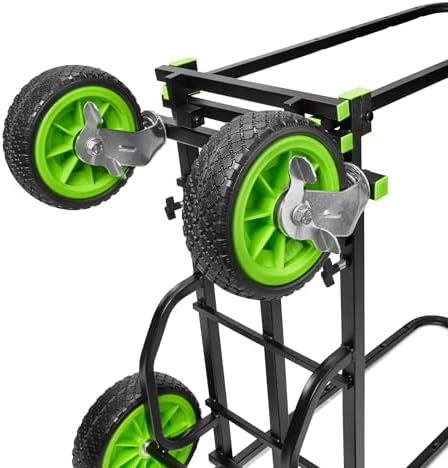Gravity Trolley CART L 01 B Multifunctional Equipment Trolley for Transport and Stage Gear Folding Cart Large, Black - Image 7