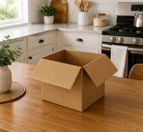 Corrugated Mail and Shipping Boxes, 6 x 6 x 4 inch, 25 pack - Image 4