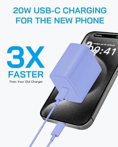 AISNI USBC Charger Block for iPhone 17/16/15 Charger Fast Charging 3 Pack - Image 2