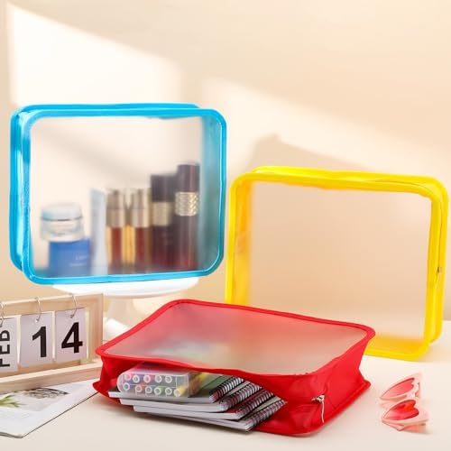 Shinylin 6 Pcs File Folder with Zipper 13x10.6 Waterproof, Classic Color - Image 6