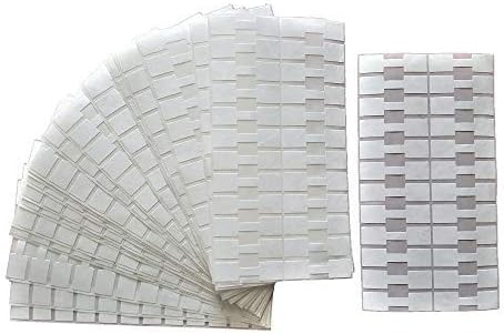 1000 Pieces Jewelry Repair, Price and Indentification Tags/Tyvek Self Adhesive Rectangle/Dumbbell/Barbell Jewelry Price Tags (Rectangle - 44 x 12mm, White) by NicePackaging