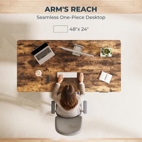 48x 24''One-piece Standing Desk Adjustable for Home Office - Image 3