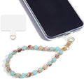 Marble Beaded Phone Wrist Strap for Women, Detachable Design by Lostars