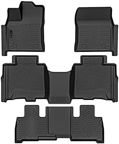 AUXKO All Weather Floor Mats for Toyota Sequoia 2026-2023 - Image 4