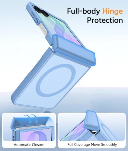 FNTCASE for Samsung Galaxy Z Flip 8 Case, Fit for Magsafe, Screen Protector - Image 5