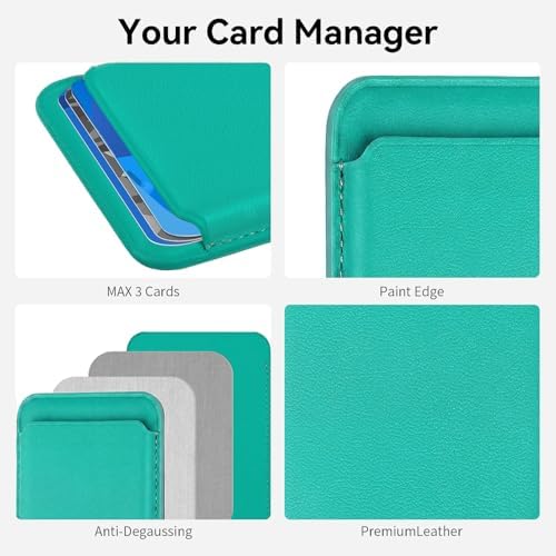 Magnetic Wallet Cell Phone Card Holder for Phone Case with Mag-Safe - Image 3