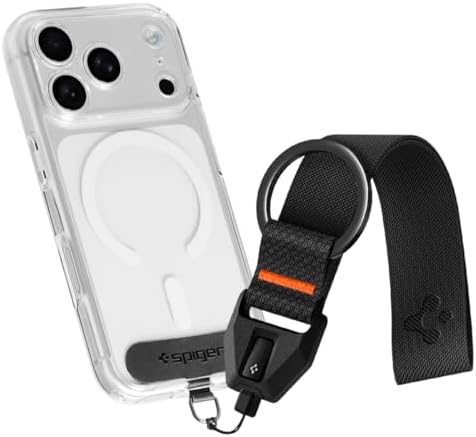 Spigen Phone Wrist Strap with Lanyard and Tether Tab (Universal) by Spigen