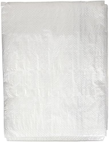 Erickson 57060 Clear White Economy Grade Poly Tarp, 6' x 8', 1 Pack by Erickson
