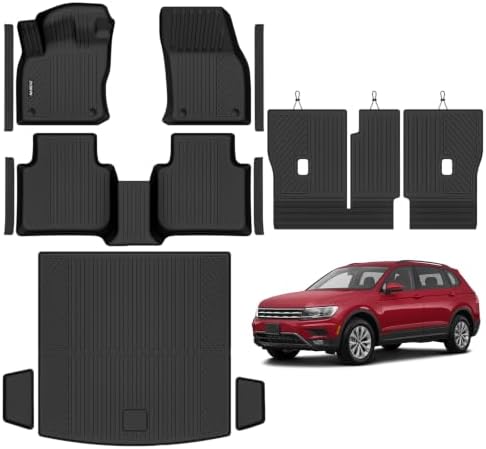 Naibeve Floor Mats for 2018-2024 Volkswagen Tiguan by NAIBEVE-USA