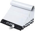 Fuxury Poly Mailers 9x12" 100 Pack,Durble Shipping Bags For Clothing,White by Fuxury