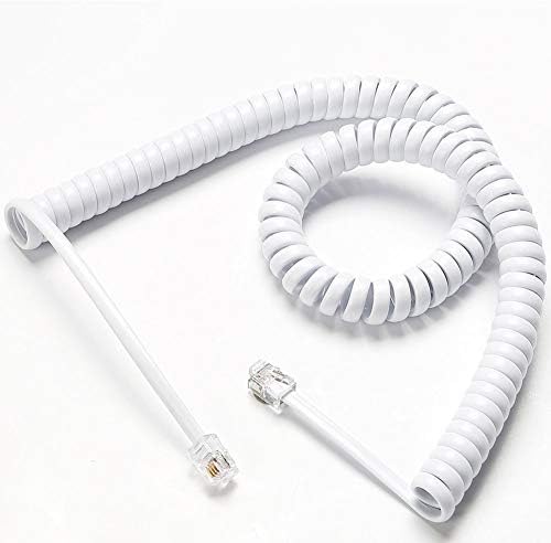 Comtrue Phone Cords for Landline, 2-Pack, Telephone Handset Cords by Comtrue