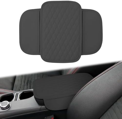 BFXM Car Center Console Cover with 2 Organizer Pockets Storage Bags by BFXM