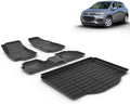 Floor Mats & Cargo Liner for 2014-2023 Chevy Trax & 2013-2023 Buick Encore (Not fit Encore GX) All Weather Floor Liners Trunk Mat Chevrolet Trax/Encore Floor Mats Accessories Black by VOUKIY