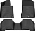 Cartist Floor Mats Compatible with Hyundai Sonata 2020-2024 2025 (Only for Hybrid Model) All Weather Floor Liners Front & 2nd Row TPE Waterproof by cartist