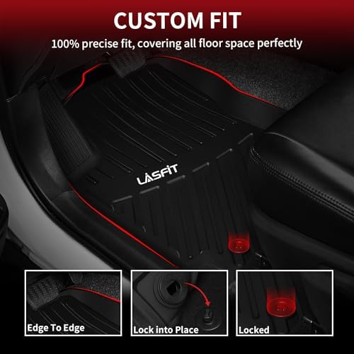 LASFIT Floor Mats for Toyota RAV4 2013-2018 Gas (Not Fit Hybrid) - Image 2