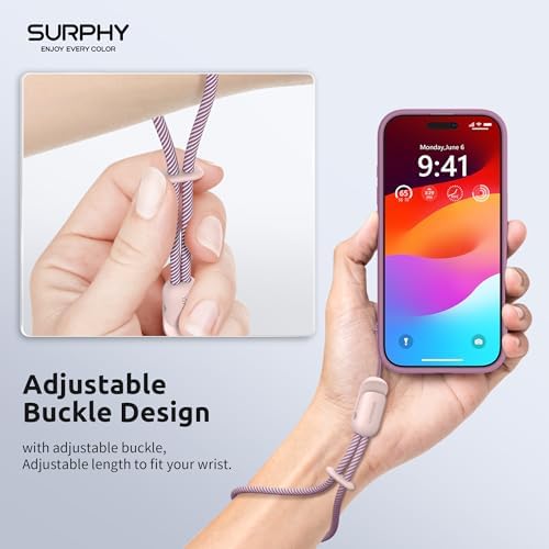 SURPHY 2 Pack Phone Lanyard, Phone Wrist Strap for Case, Camera Wrist Strap - Image 3