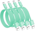 4 Pack [Apple MFi Certified] Apple Charging Cables 10ft, iPhone Chargers Lightning Cable 10 Foot, Fast iPhone Charging Cord for iPhone 14/14Pro/13/13Pro/12/11/11Pro/11Max/ X/XS/XR, ipad(Light Green) by Susnwere