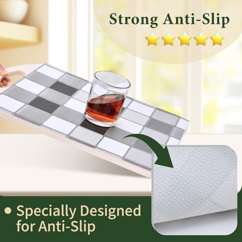 Drawer and Shelf Liner for Kitchen Cabinet: 12 in X 30 Ft Non Slip - Image 2