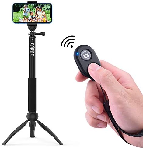 Wireless Camera Remote Shutter for Smartphones (2 Pack), zttopo Wireless Phone Camera Remote Control Compatible with iPhone/Android Cell Phone - Create Amazing Photos and Selfies, Wrist Strap Included - Image 4