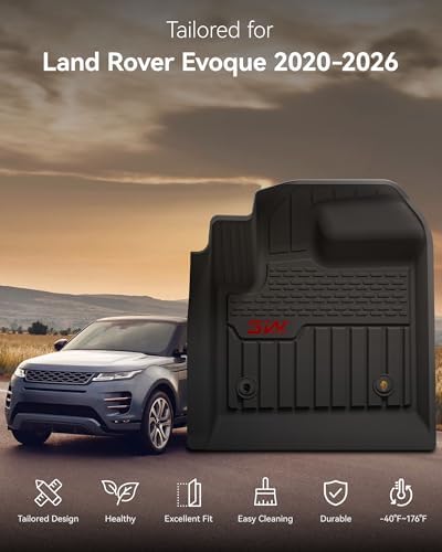 3W Floor Mats Fit for 2020-2026 Range Rover Evoque - Image 2