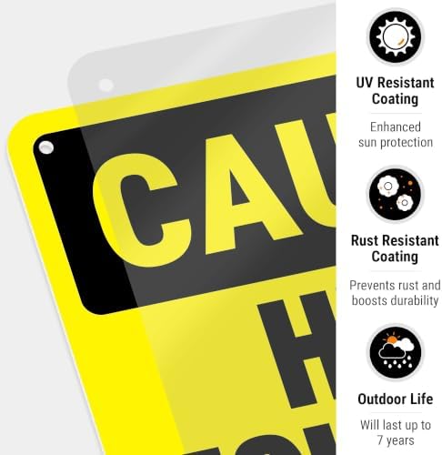 Heavy Equipment Sign, OSHA Caution Sign, - Image 7