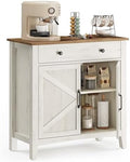 VASAGLE Buffet Cabinet, Coffee Bar with a Drawer, Adjustable Shelf by VASAGLEbySONGMICSHOME