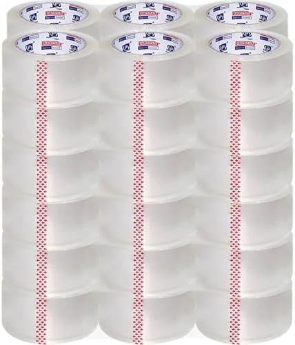 P PERFECTAPE Heavy Duty Packing Tape 36 Rolls, Clear, 2.7 mil, 1.88" x 60Y by PERFECTAPE