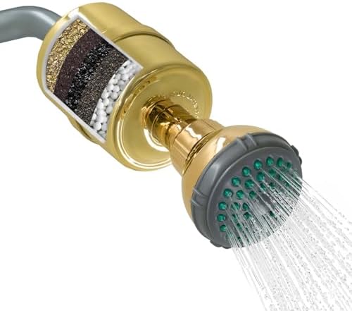 Crystal Quest Shower Filter with Head, Removes Chlorine, Chloramines & VOCs by CrystalQuest