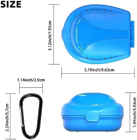 Sports Mouthguard Case, Durable Protective Box for Football & Basketball - Image 2