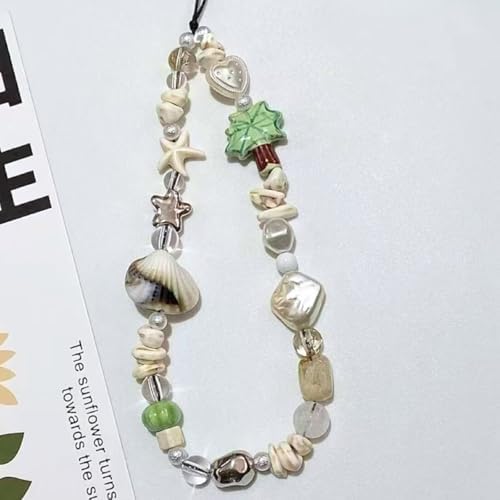 Beaded Camera Wrist Strap Cute Digital Camera Charm Lanyard Phone Charms Strap Beaded Camera Chain for Phone - Image 2