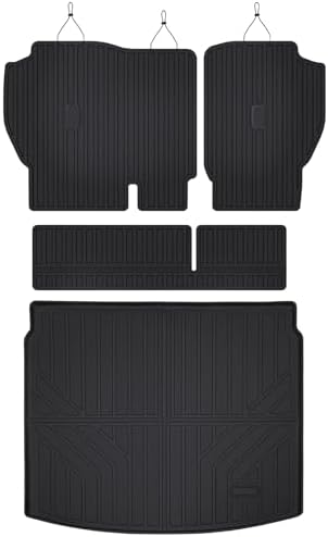 AUXKO All Weather Upper Cargo Mat Backrest Mat for Honda CRV 2023-2026 - Image 2