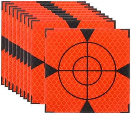 PATIKIL Survey Reflector Target Self-Adhesive Reflective Sheet Surveying Target Mark Tape, Suit for Ship Inspection by PATIKIL