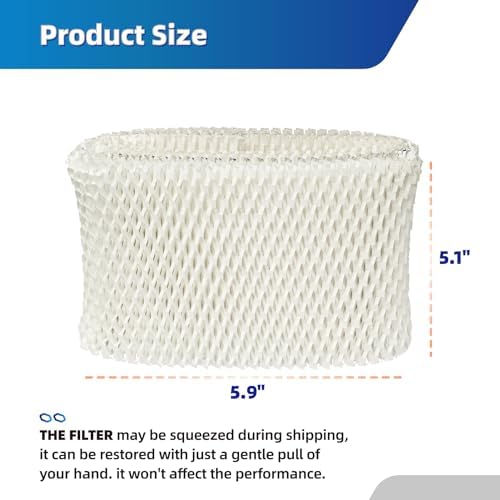 WF2 Humidifier Filter Replacement for Vicks Kaz Humidifier, 6 Pack - Image 2
