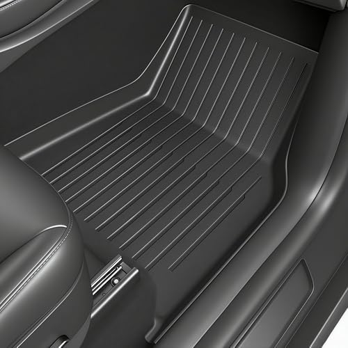 SUPER LINER 2021-2023 Tesla Model 3 Floor Mats 6-Piece Set by SUPERLINER