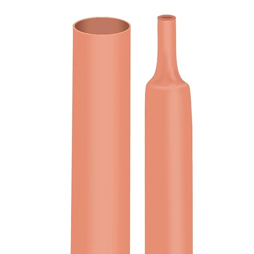 XHF 1 Inch 4Ft 3:1 Waterproof Heat Shrink Tubing Roll Marine Grade Adhesive by XHF