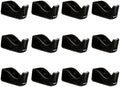 Scotch Desktop Tape Dispenser, Black, 12 Pack, Weighted Non-Skid Base by ScotchBrand