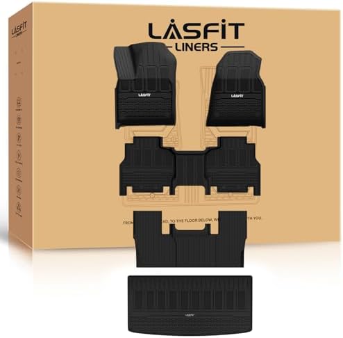 LASFIT Floor Mats for Jeep Grand Wagoneer 2022-2025 7 Seats by LASFIT