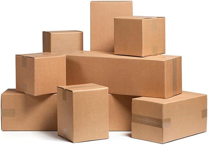 Secure Seal - 9x4x4 Pack of 100 Corrugated Cardboard Packing Shipping Mailing - Image 3