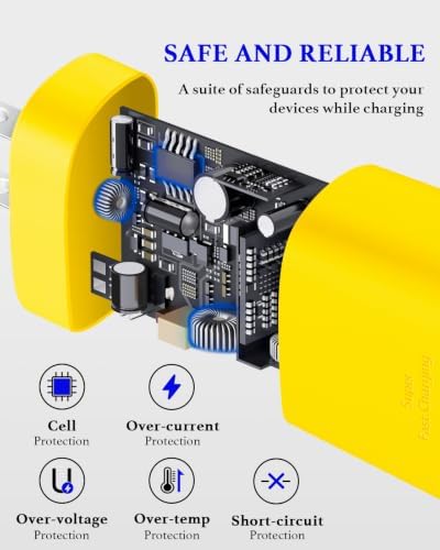 25W Type C Charger Fast Charging Long 10 FT Fast Charger USB C Cable - Image 2