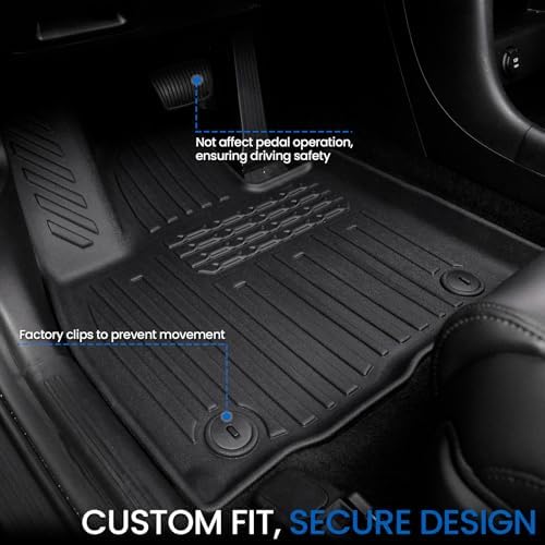 Floor Mats for Hyundai Palisade 2026 2027 Gas Only 7&8 Seats - Image 2