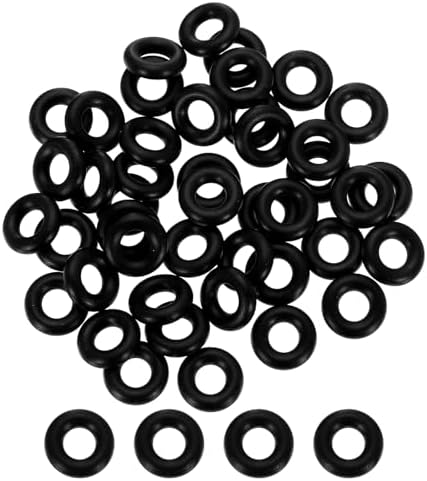 uxcell 100Pcs AS-106 NBR 70A O-Rings 3/16"ID x 3/32"CS/0.174"ID x 0.103"CS by uxcell
