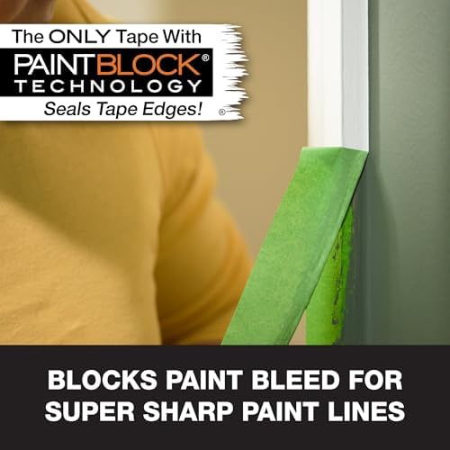 FrogTape Multi-Surface Painter's Tape with PAINTBLOCK, 0.94 in x 60 Yds - Image 2
