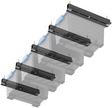 EVERHANGER Ceiling Storage Rack, Heavy Duty Overhead Storage Rack by ToolStorageOrganizer